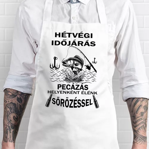 Humoros_pecás_kötények_Hétvégi_sörözés_