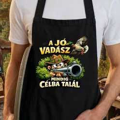Vadász kötény - A vadász mindig célba talál