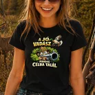 Vadász női póló - A vadász mindig célba talál