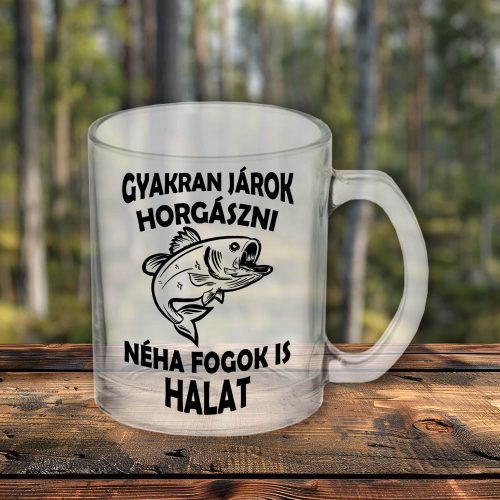 Vicces_pecás_bögre_Néha_halat_is_fogok_