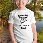 Vicces_pecás_gyerek_póló_Néha_halat_is_fogok
