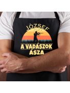 Névre szóló kötények_Vadászok ásza