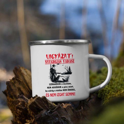 Humoros_vadász_bögrék_Nyugdíjas_vadász_