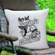 Feliratos_vadász_párna_Nem_kell_terápia_