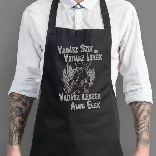 Vadász_ajándék_Vadász_szív_és_lélek_kötény_