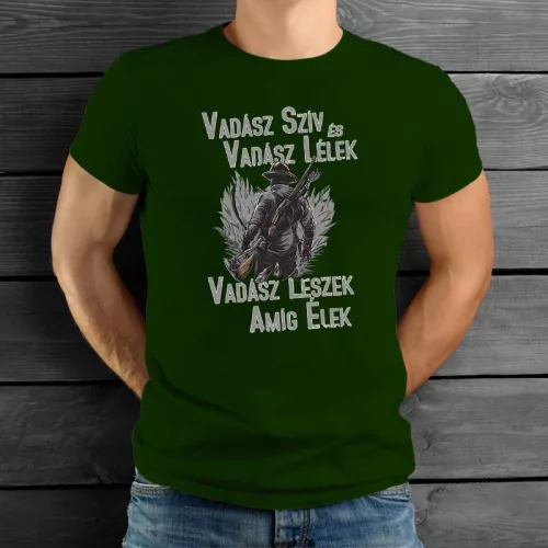 Vadász_ajándék_Vadász_szív_és_lélek_póló_