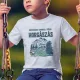 Vicces_pecás_gyerek_póló_Kevesebb_munka_
