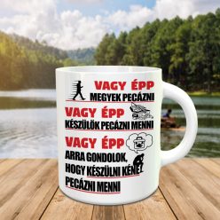 Vicces_horgász_bögre_Pecások_napjai_