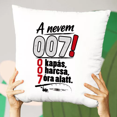 Pecás párna - 007 Ügynök