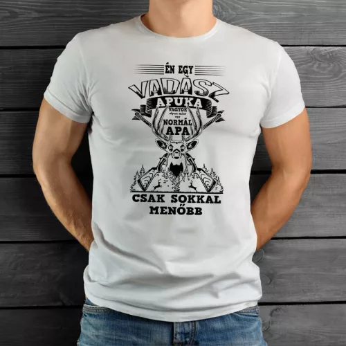 Póló_apáknak_Menő_vadász_