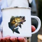 Halas_ajándék_Csuka_mintás_bögre_