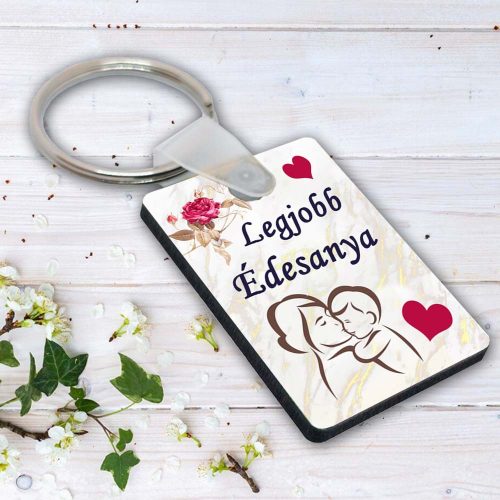 Legjobb_édesanya_kulcstartó_Ajándék_anyának_