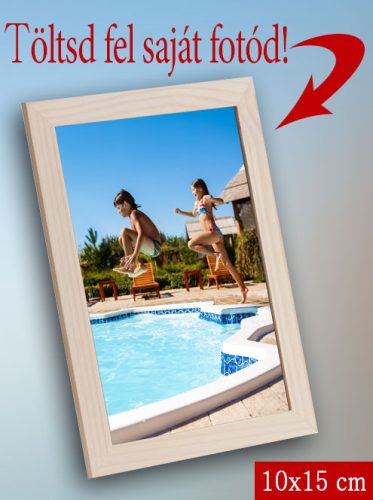 Fotónyomtatás_10x15cm_fotó_fa_képkeretben_
