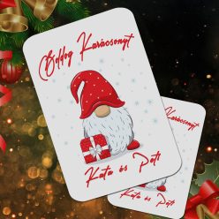 Neves_manós_hűtőmágnes_Karácsonyi_ajándék_