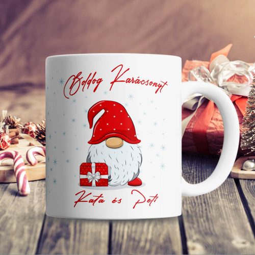 Neves_manós_bögre_Karácsonyi_ajándék_