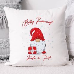 Neves_manós_párna_Karácsonyi_ajándék_