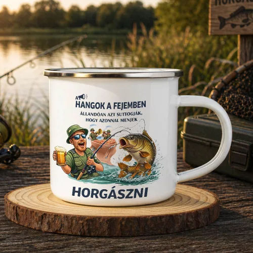 A hangok a fejemben állandóan azt suttogják, hogy... bögre