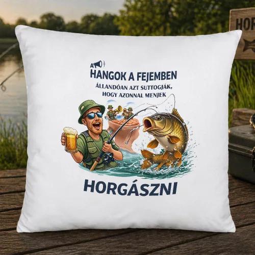 A hangok a fejemben állandóan azt suttogják, hogy... párna