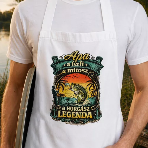 Apa a férfi a mítosz a horgász legenda kötény