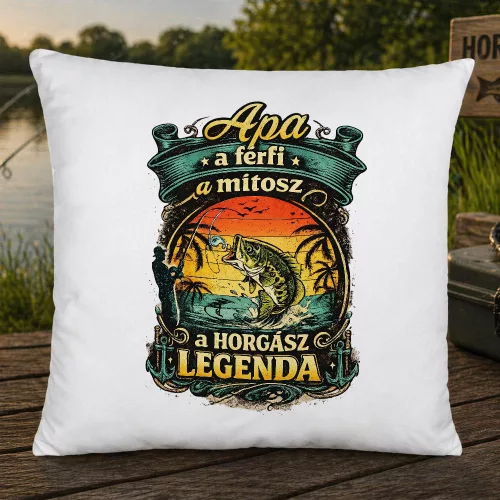 Apa a mítosz a férfi a horgász legenda horgász párna