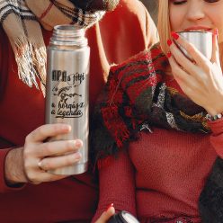 Ajándék pecás apukáknak_Horgász legenda apa termosz_