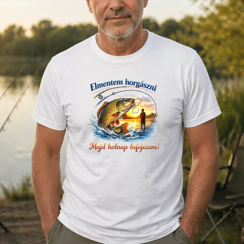 Elmentem horgászni majd holnap befejezem póló