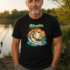 Horgász legenda póló