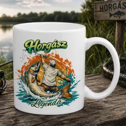 Horgász legenda bögre