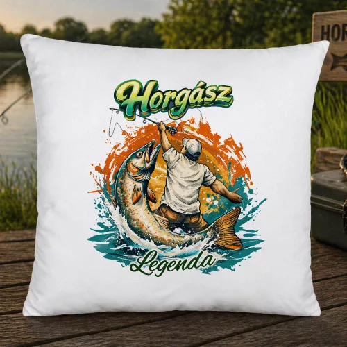 Horgász legenda párna