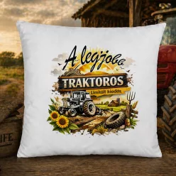 A legjobb traktoros, limitált kiadás párna