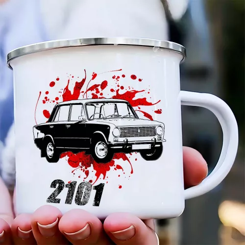 Autós_ajándék_Lada_2101_bögre_