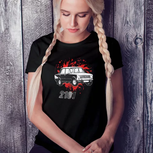 Autós_ajándék_Lada_2101_női_póló_