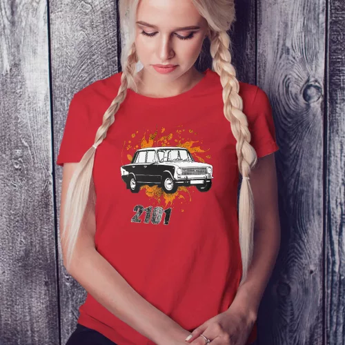Autós_ajándék_Lada_2101_női_póló_