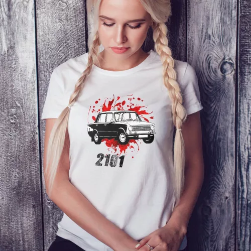 Autós_ajándék_Lada_2101_női_póló_