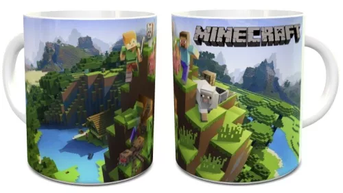 Minecraft_ajándék_Minecraft_bögre_Webshop