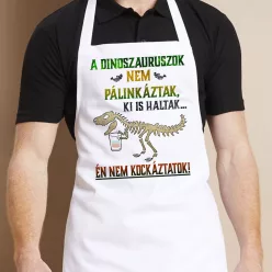 Vicces_dinós_ajándék_Pálinkás_kötény_