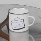 Vicces_ajándék_Reggelizni_mentem_bögre_