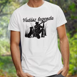 Ajándék vadásznak_Vadász legenda póló_
