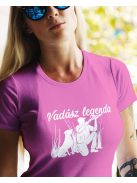 Ajándék vadásznak_Vadász legenda női póló_