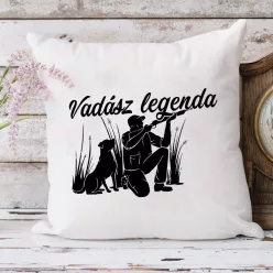 Ajándék_vadásznak_Vadász_legenda_párna_