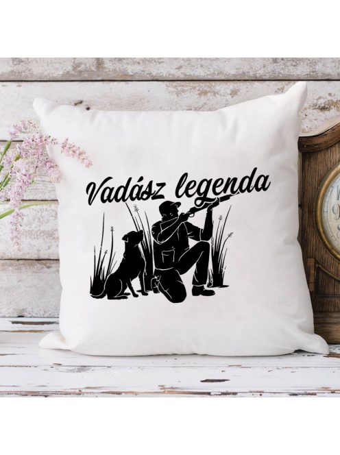 Ajándék vadásznak_Vadász legenda párna