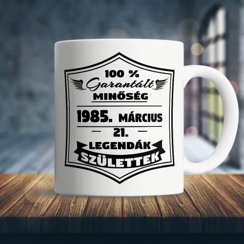 Egyedi_ajándék_Legendás_születésnapi_bögre_