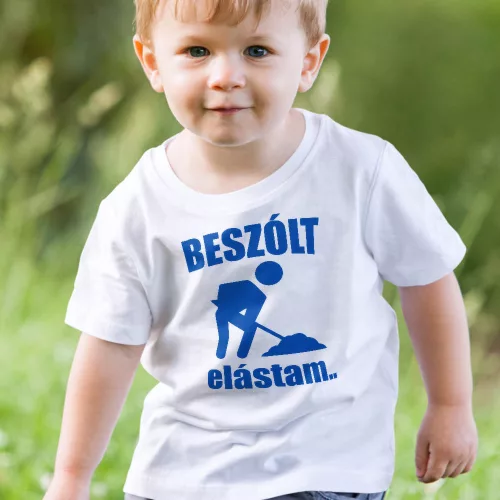Vicces_ajándék_Beszólt_elástam_gyerek_póló_