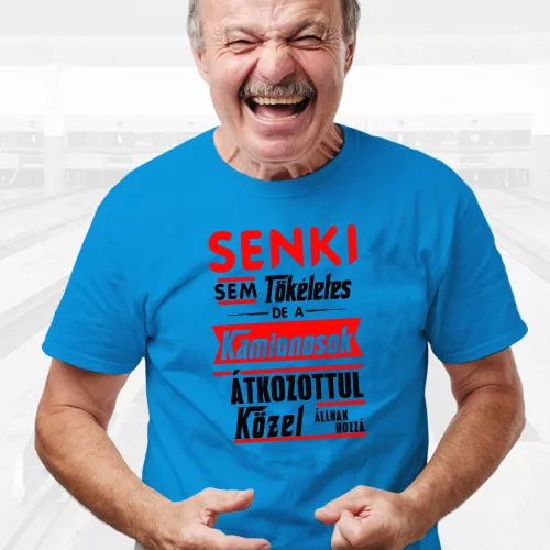 Kamionos_ajándék_Senki_sem_tökéletes_póló_