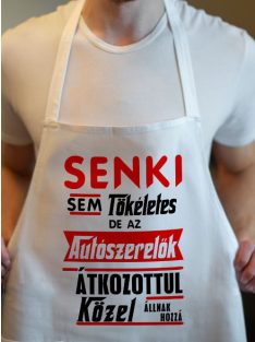 Kötény autószerelőknek_Senki sem tökéletes