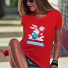 Húsvéti_nyuszis_női_póló_Happy_Easter_