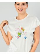  Női póló húsvéti mintával 