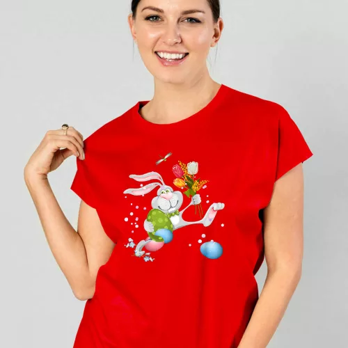 Húsvéti_ajándék_Húsvéti_nyuszis_női_póló_