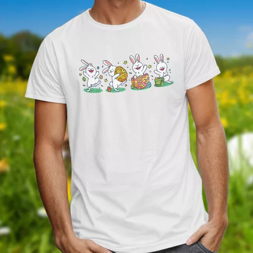 Húsvéti_póló_Aranyos_nyuszis_ajándék_