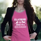 Női_póló_állatorvosnak_Neked_mi_a_szupererőd?